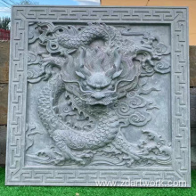 Stone Garden Statue Stone Carved Dragon